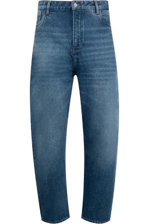 STUDIO NICHOLSON Logo-patch jeans