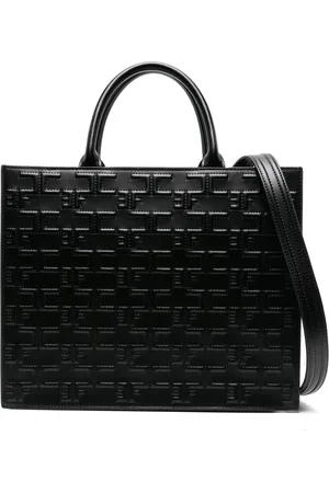 Elisabetta Franchi Large Bold monogram tote bag
