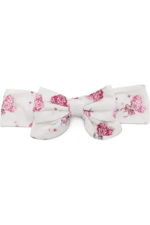 MONNALISA Bow-detailed printed hair band