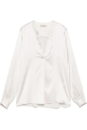 BLANCA Satined blouse