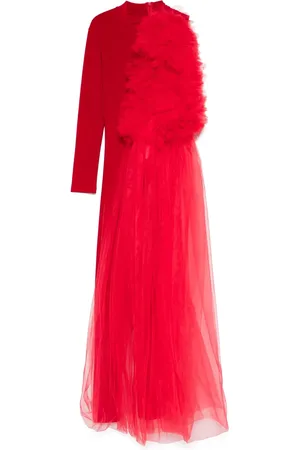 Alchemy X Lia Aram tulle-appliqué jumpsuit