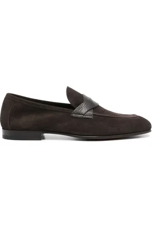 Tom Ford Sean twisted-band suede loafers