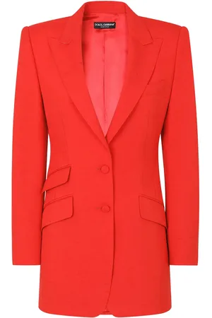 Dolce & Gabbana Single-breasted silk-blend blazer