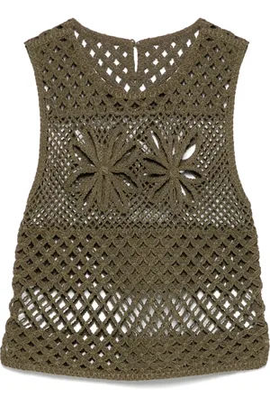 Pinko Crochet vest
