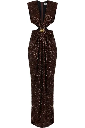 Elisabetta Franchi Sequin-embellished dress