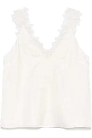 Rohe Lace-embellished tank top