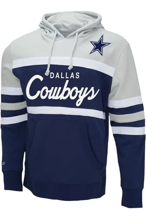 Mitchell & Ness NFL Head Coach Cowboys "Grey/Royal" hoodie