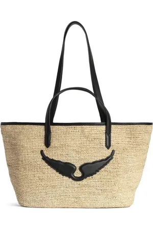 Zadig & Voltaire Large Wings basket beach bag