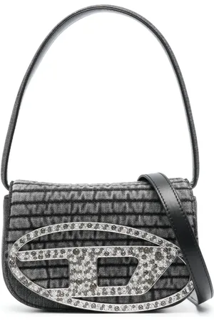 Diesel 1DR denim shoulder bag