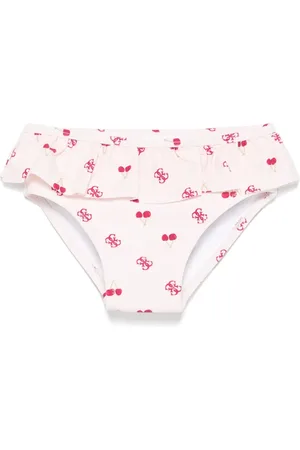 Guess Cherry-print bikini bottoms