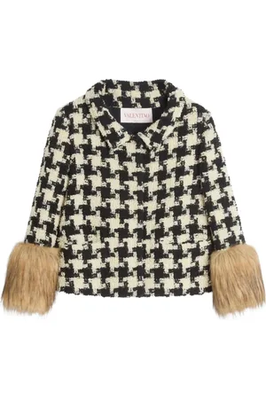 VALENTINO GARAVANI Pied-de-poule tweed jacket