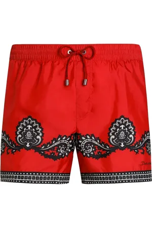 Dolce & Gabbana Printed swim shorts