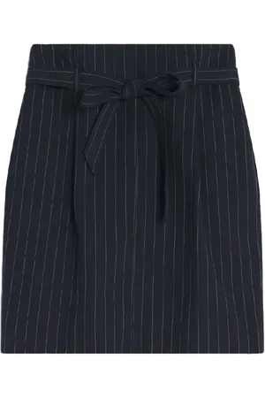Maison Kitsuné Paperbag pleated mini skirt