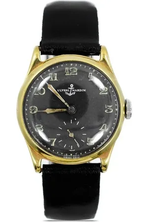 Ulysse Nardin 1960s pre-owned automatic round arabic 30mm
