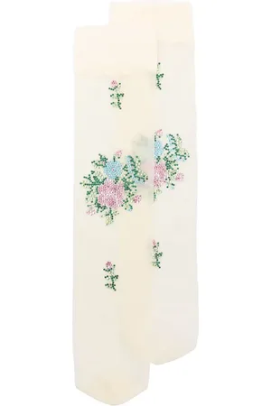 VIVETTA Crystal-embellished socks