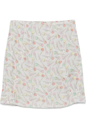 CHANEL 2004s ice-cream print mini skirt