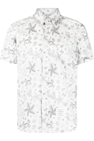 Thom Browne Printed cotton shirt