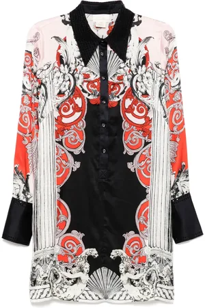 Camilla The Mark Of Medusa Mini shirt dress