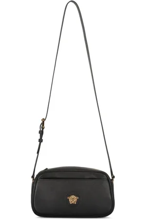 VERSACE Leather crossbody bag