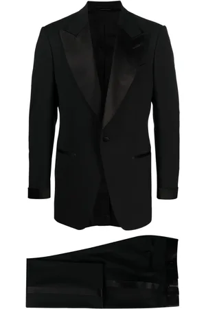 Tom Ford Peak lapels single-breasted suit
