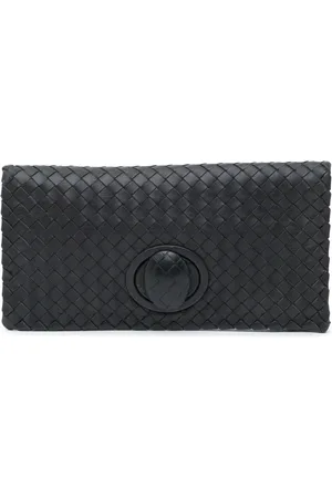 Bottega Veneta 2012-2024 Nappa Intrecciato Turn Lock clutch bag