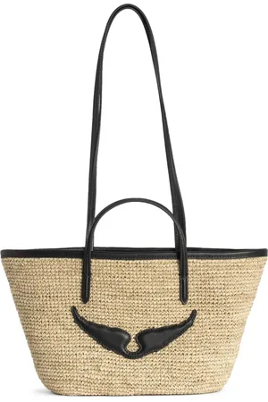 Zadig & Voltaire Mini Wings basket beach bag