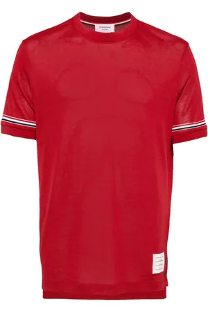 Thom Browne Cotton stripe T-shirt