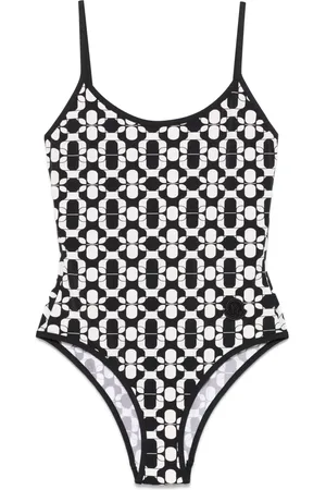 Moncler Geometric-print swimsuit