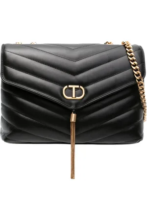 Twin-Set Dreamy quilted leather shoulder bag