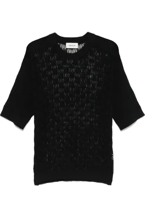 Atomofactory Open-knit T-shirt