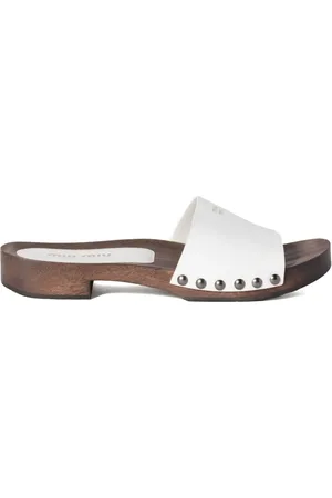 Miu Miu Patent-leather clogs