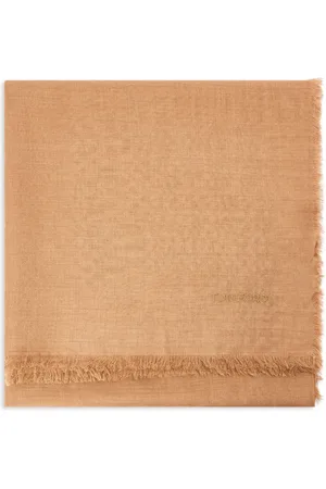 Tom Ford Logo-embroidered wool-blend scarf