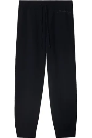 Burberry Embroidered track pants