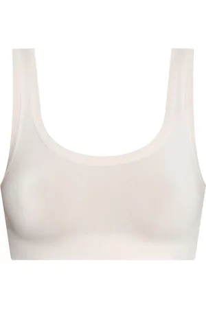 Hanro Cropped scoop-neck bra