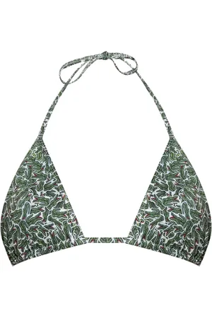 Lacoste Printed bikini top