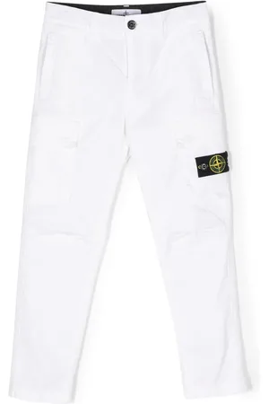 Stone Island Compass-patch cargo trousers