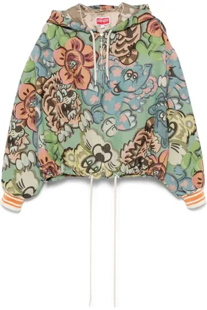 Kenzo X Verdy patterned-jacquard jacket