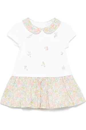 PATACHOU Floral-embroidery dress