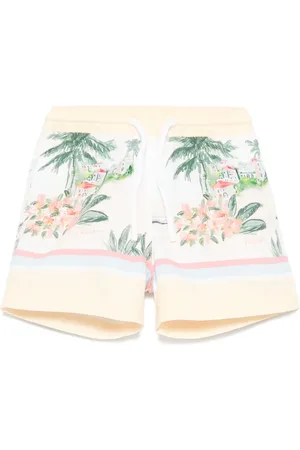 PATACHOU Landscape-print swimshorts