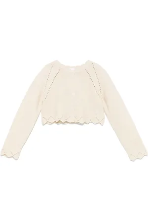 PATACHOU Pointelle-detailed cardigan