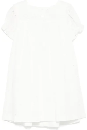 PATACHOU Pointelle-trim dress