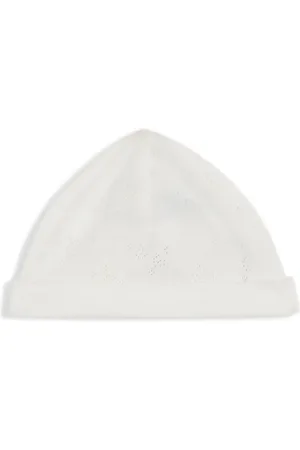Tartine Et Chocolat Pointelle-knit cotton beanie