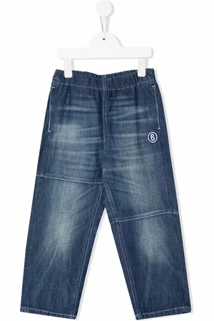 Château Lafleur-Gazin Embroidered logo straight-leg jeans