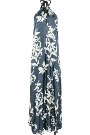 FORTE FORTE Floral-print maxi dress