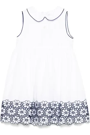 PATACHOU Floral-embroidery dress