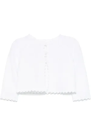 PATACHOU Scallop-trim cardigan