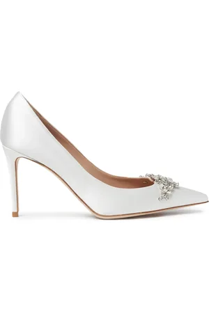 Scarosso 90mm leather pumps