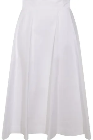 Malo Cotton midi skirt