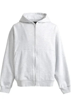 Breathe Cotton zip-up hoodie