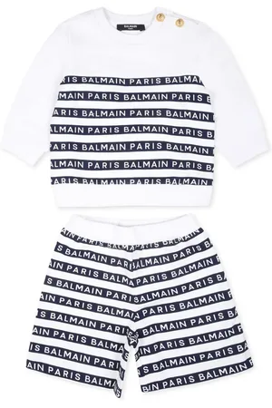 Balmain Logo-print tracksuit set